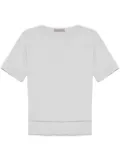 D.Exterior Monili-detail T-shirt - Grey