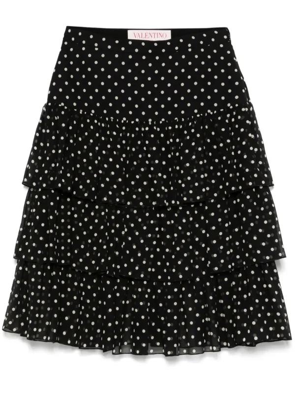 スカート VALENTINO GARAVANI Black Wool Skirt Valentino Garavani Black Wool Skirt | italist