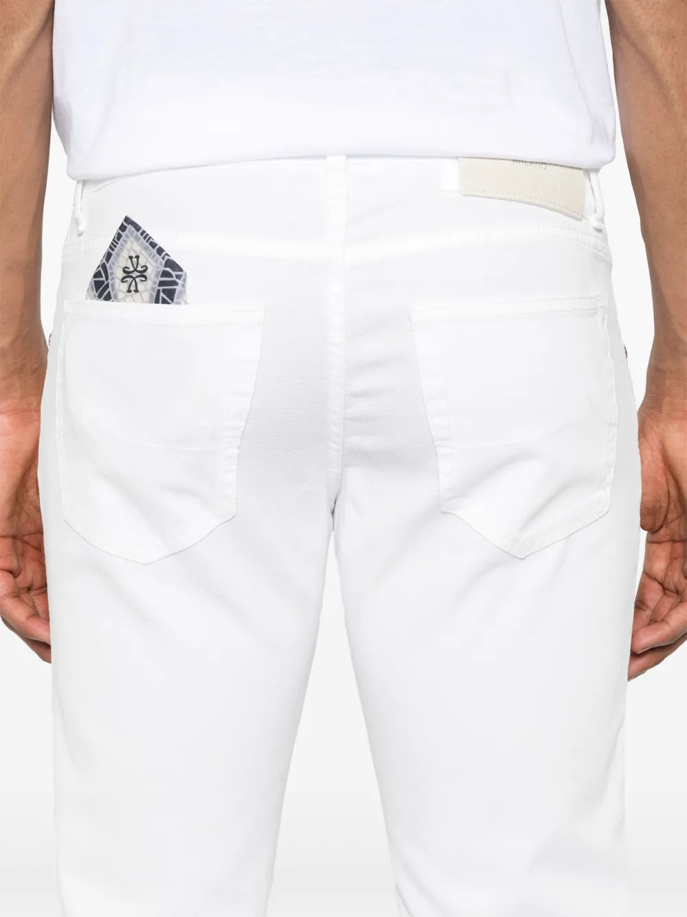 Jacob Cohën Nick broek Wit