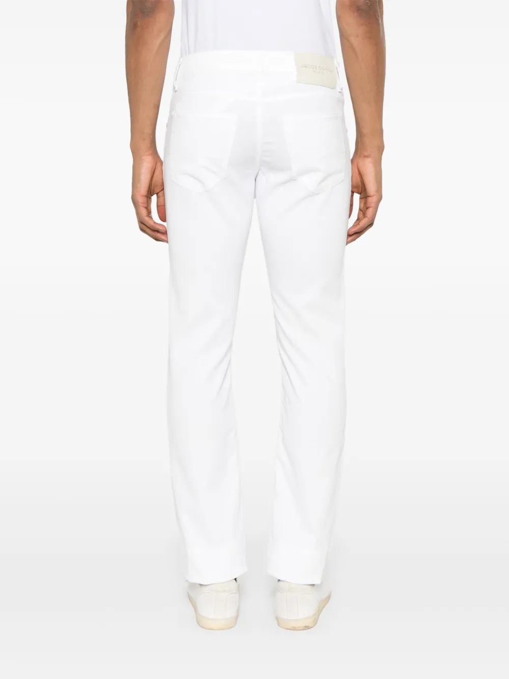 Jacob Cohën Nick broek Wit