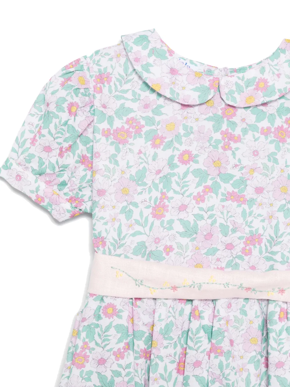 Siola Jurk met bloemenprint Groen