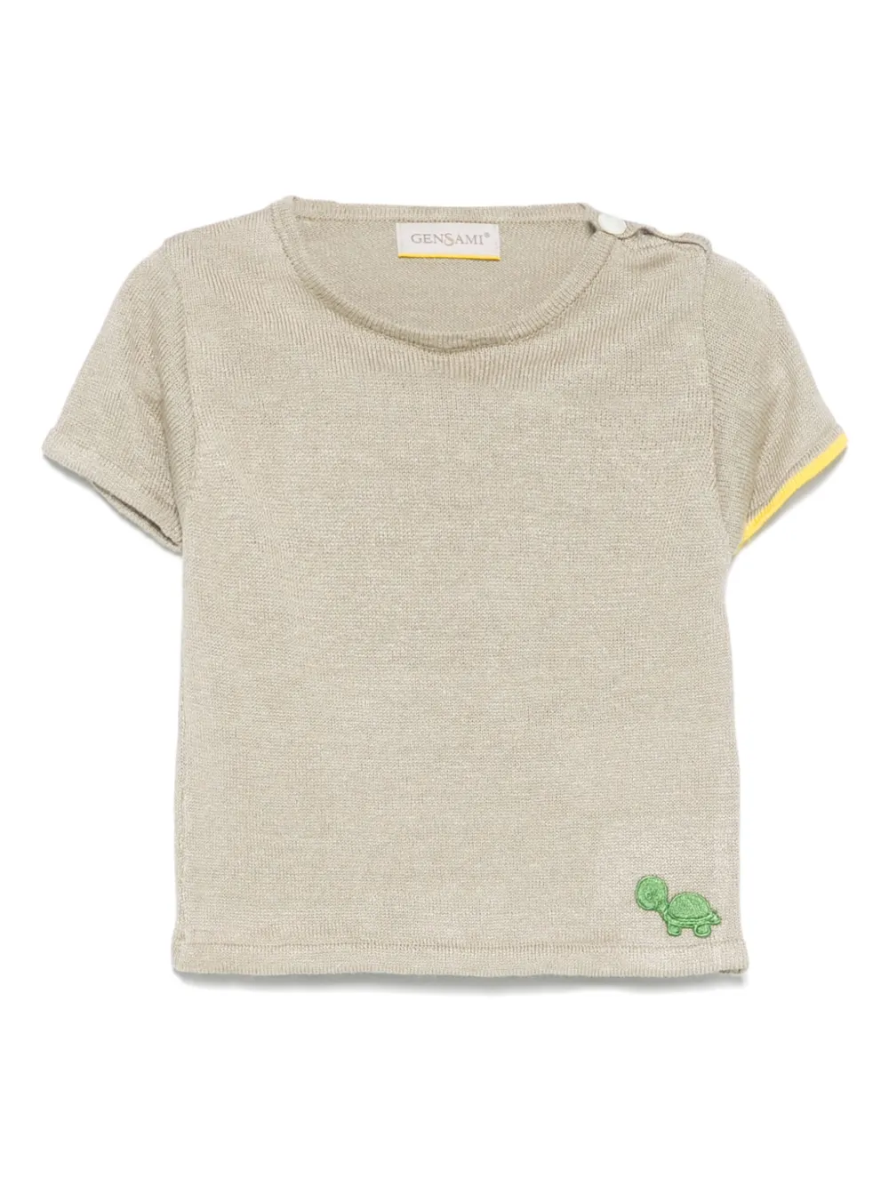 Gensami kids playera tejida | marrón | Image 1