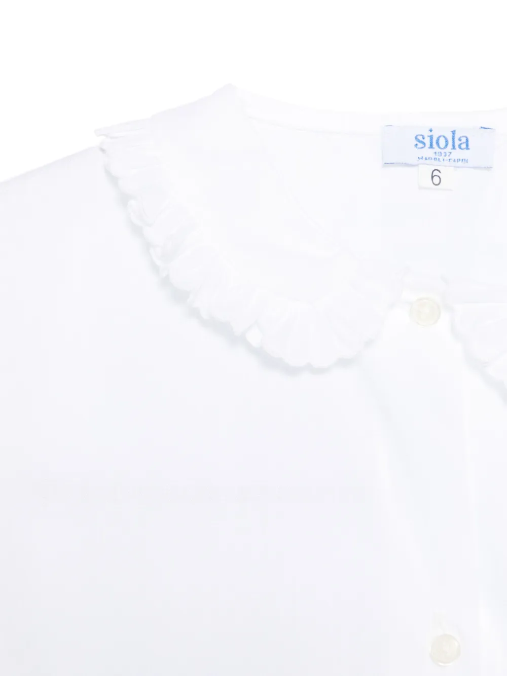 Siola Popeline shirt Wit