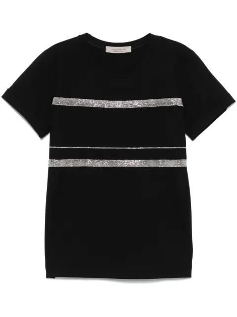 D.Exterior Monili-detail T-shirt 