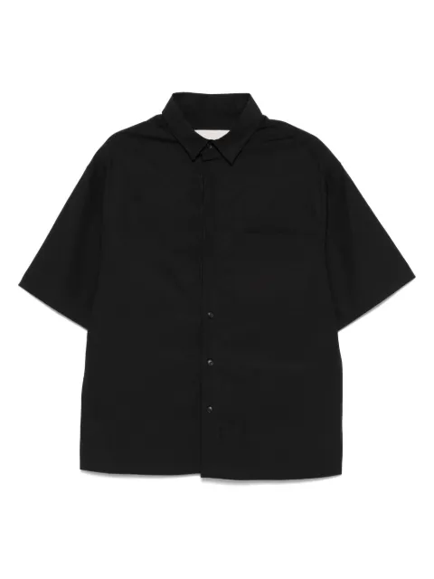 A Paper Kid camisa con cuello italiano