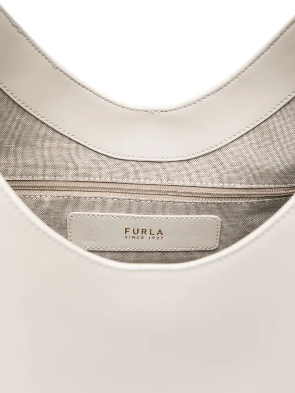 Furla Goccia Shoulder Bag | White | FARFETCH CA