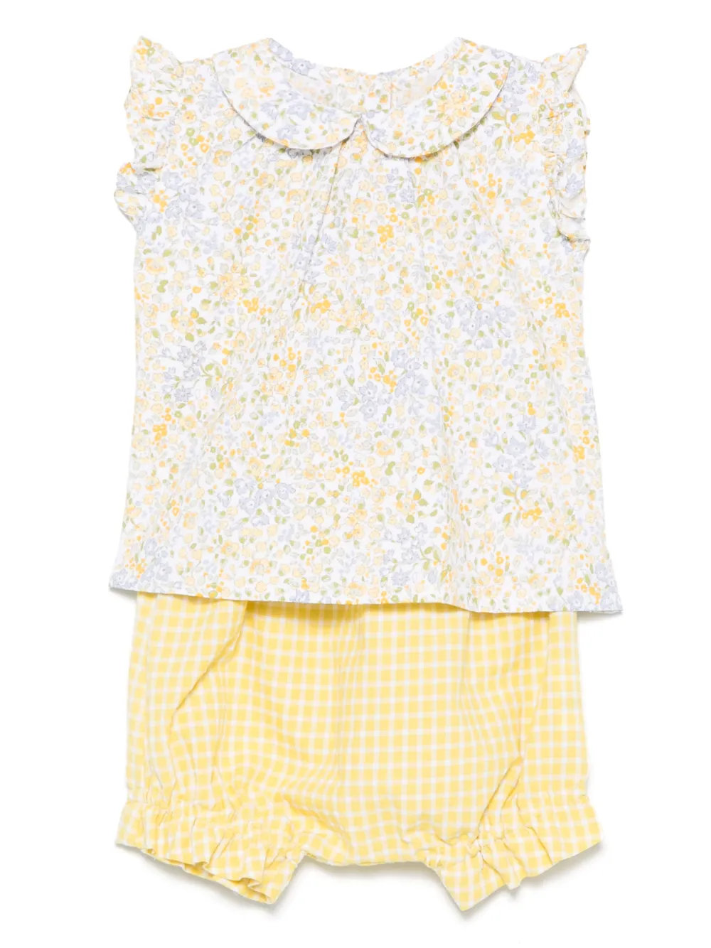 Siola Top en shorts Geel