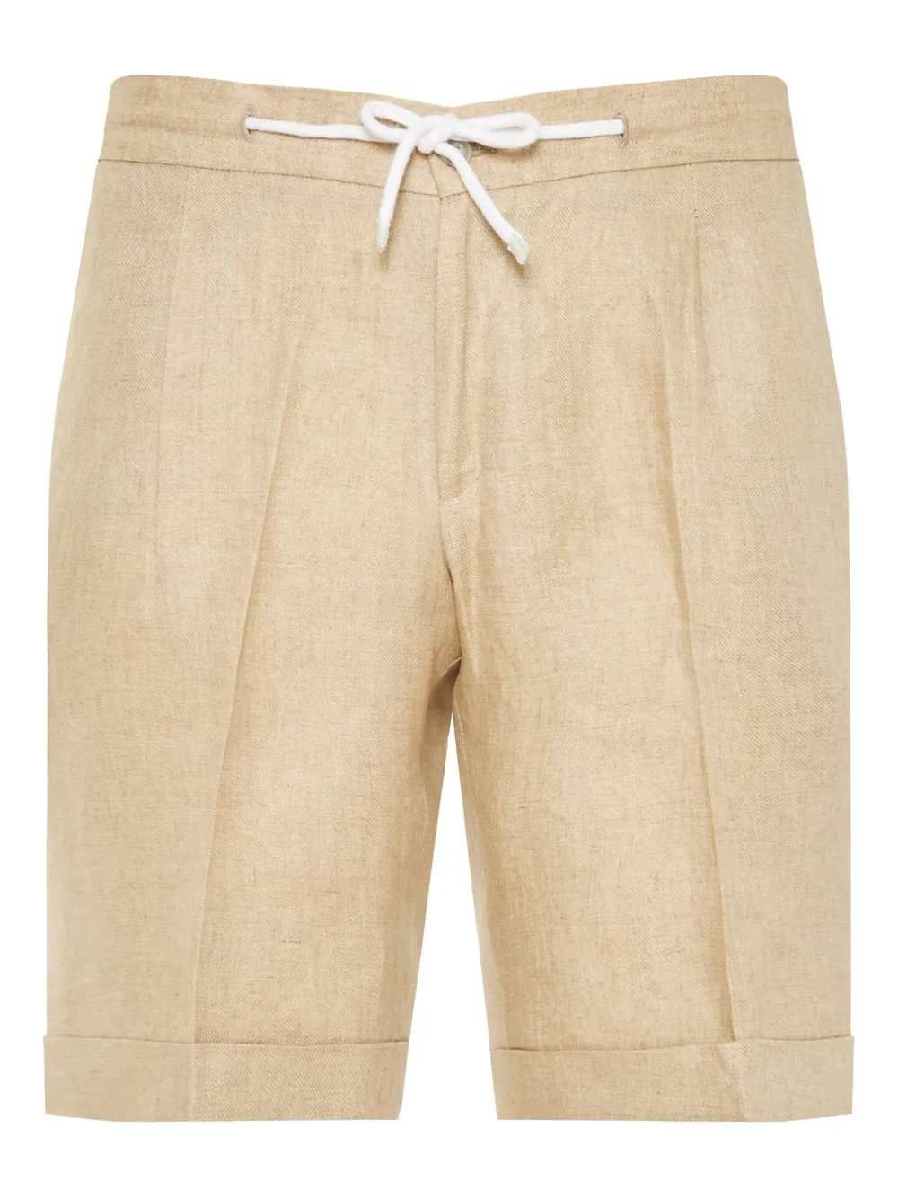 Barba linen shorts | Neutrals | Image 1