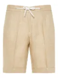Barba linen shorts - Neutrals