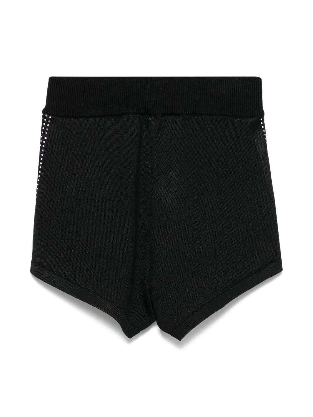 BALMAIN LOGO-PATCH SHORTS