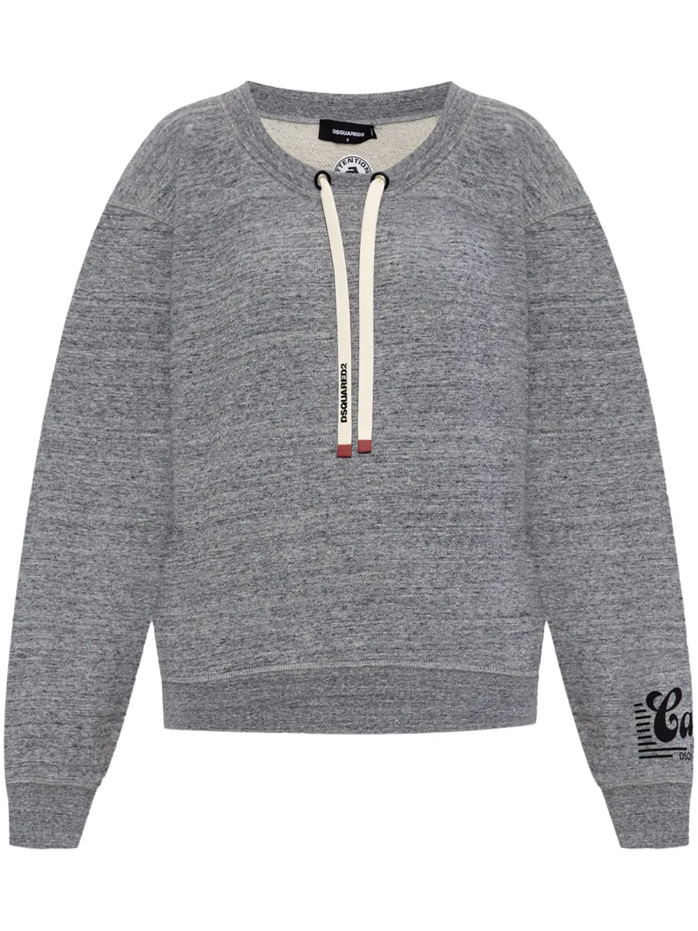 DSQUARED2 sudadera con cordones | gris | Image 1