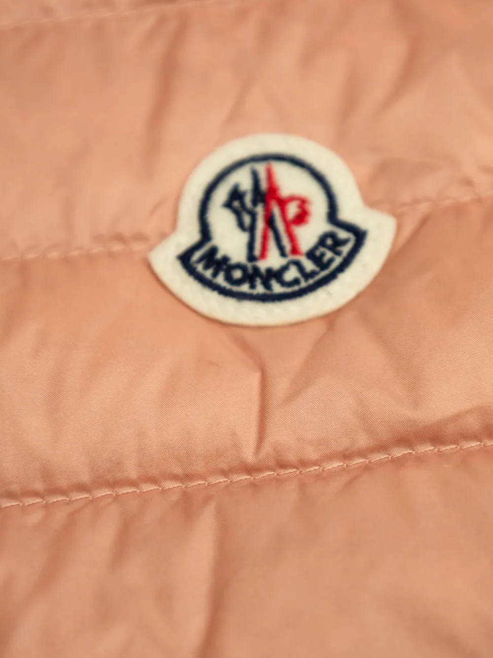 Moncler Enfant Portia bodywarmer Beige
