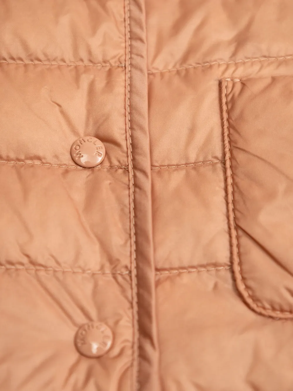 Moncler Enfant Portia bodywarmer Beige