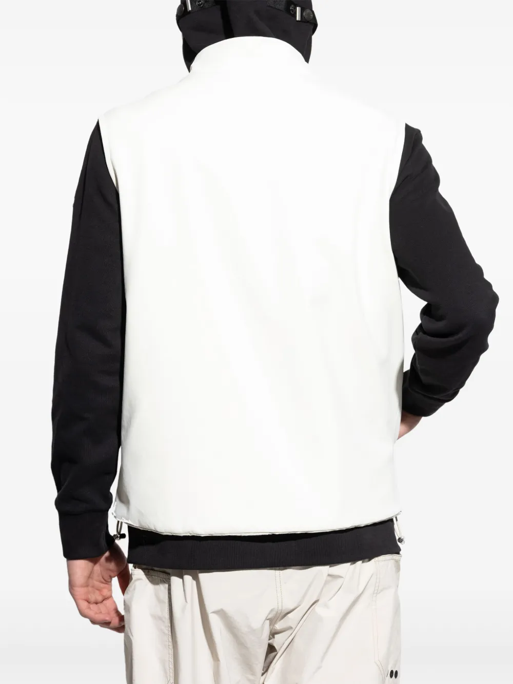 Moncler Omkeerbare bodywarmer Wit