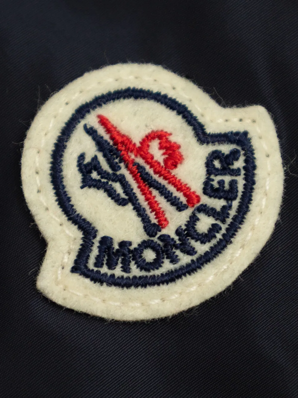 Moncler Enfant Gestreepte shorts Blauw