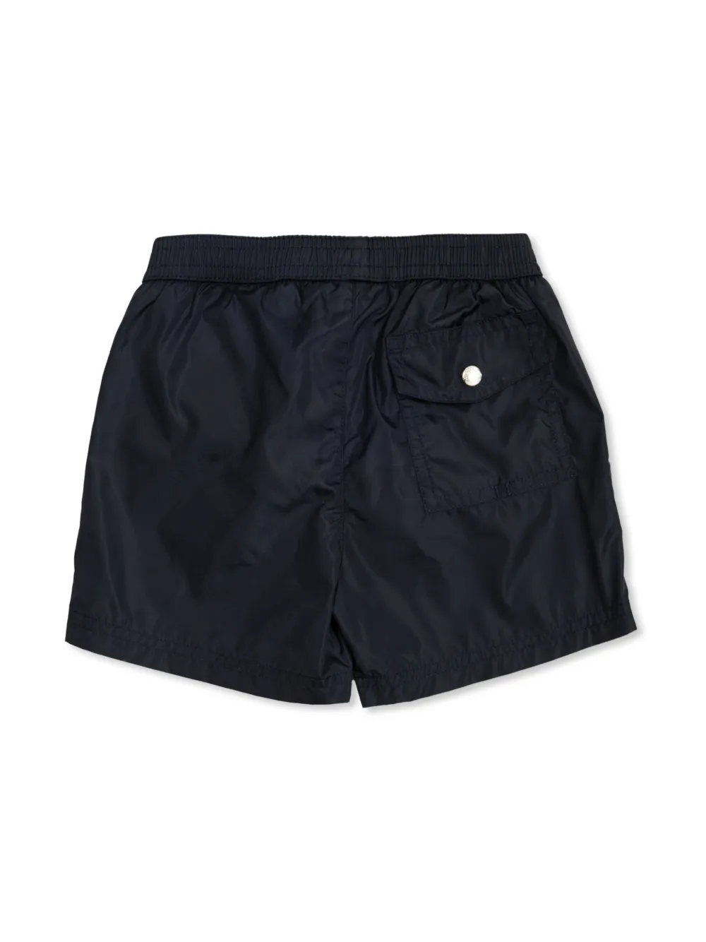 Moncler Enfant Gestreepte shorts Blauw