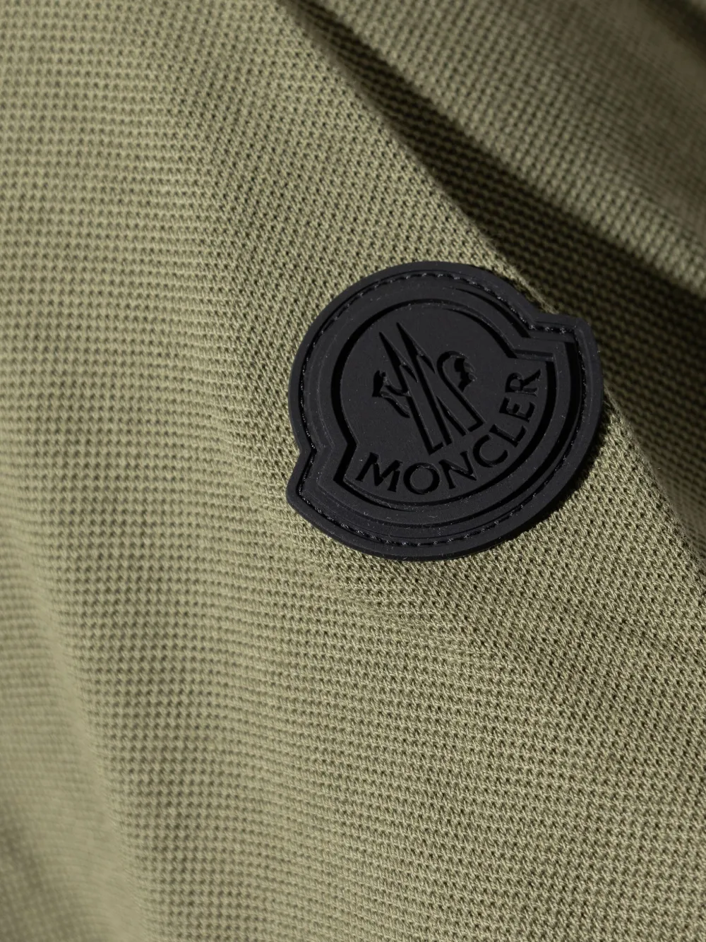 Moncler x FRGMT poloshirt met zakdetail Groen