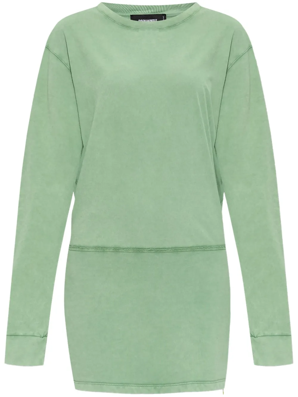 DSQUARED2 Mini-jurk met lange mouwen Groen
