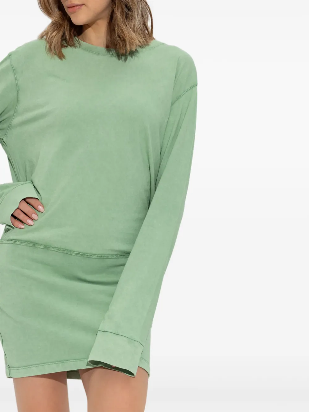 DSQUARED2 Mini-jurk met lange mouwen Groen