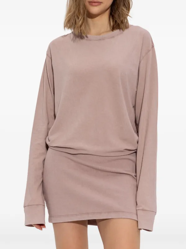 DSQUARED2 long-sleeve Jersey Dress | Pink | FARFETCH