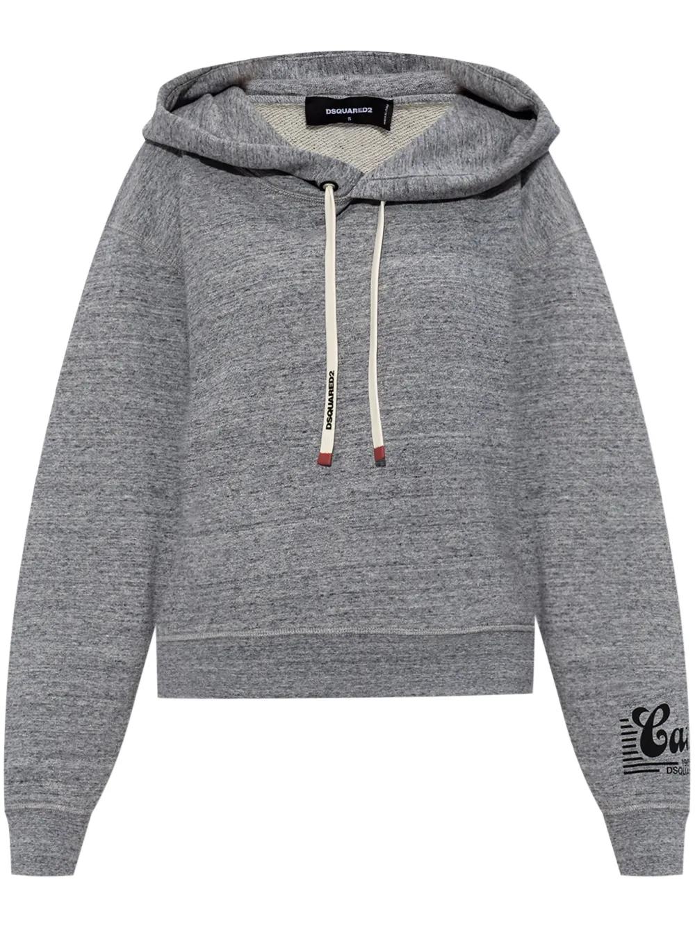 DSQUARED2 logo-detail hoodie | Grey | Image 1