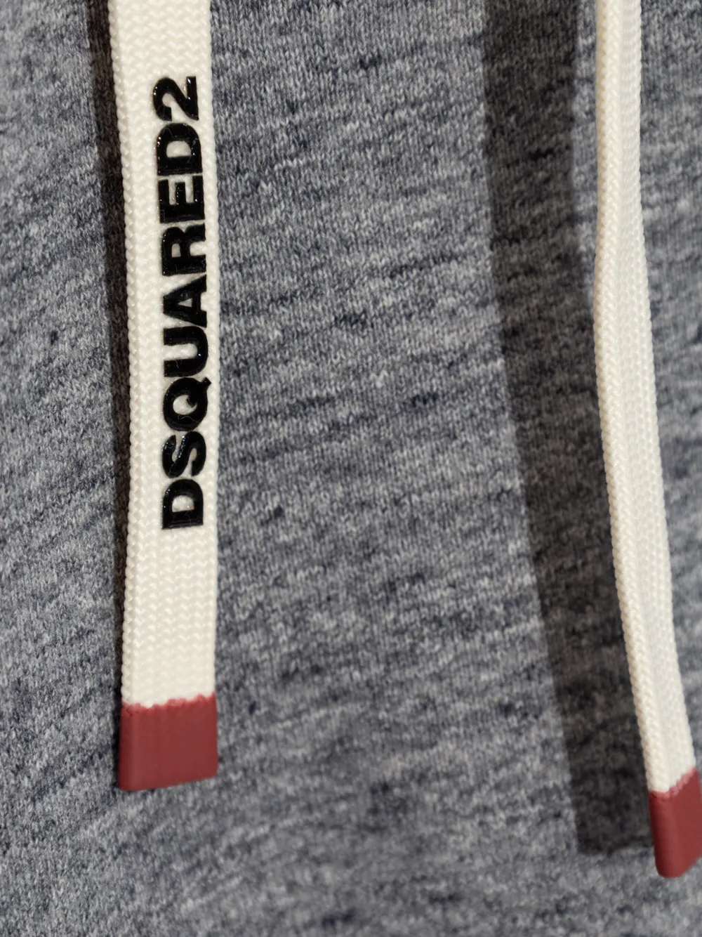 DSQUARED2 Hoodie met logodetail Grijs