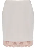 Hanro lace-trim night skirt - Pink