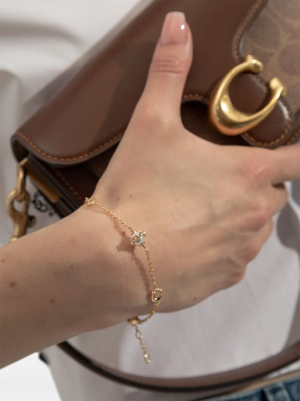 Coach Armband met bedel - Goud