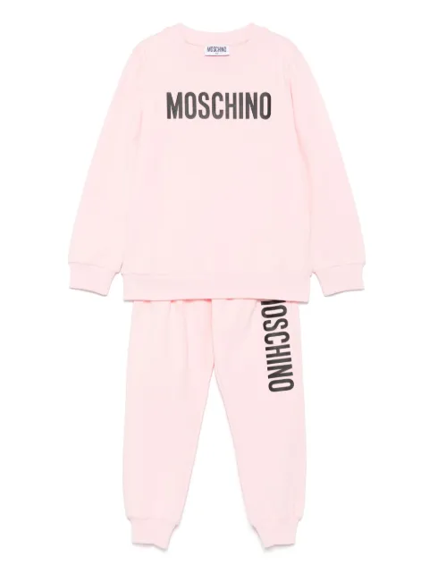 Moschino Kids Jogginganzug mit Logo-Print