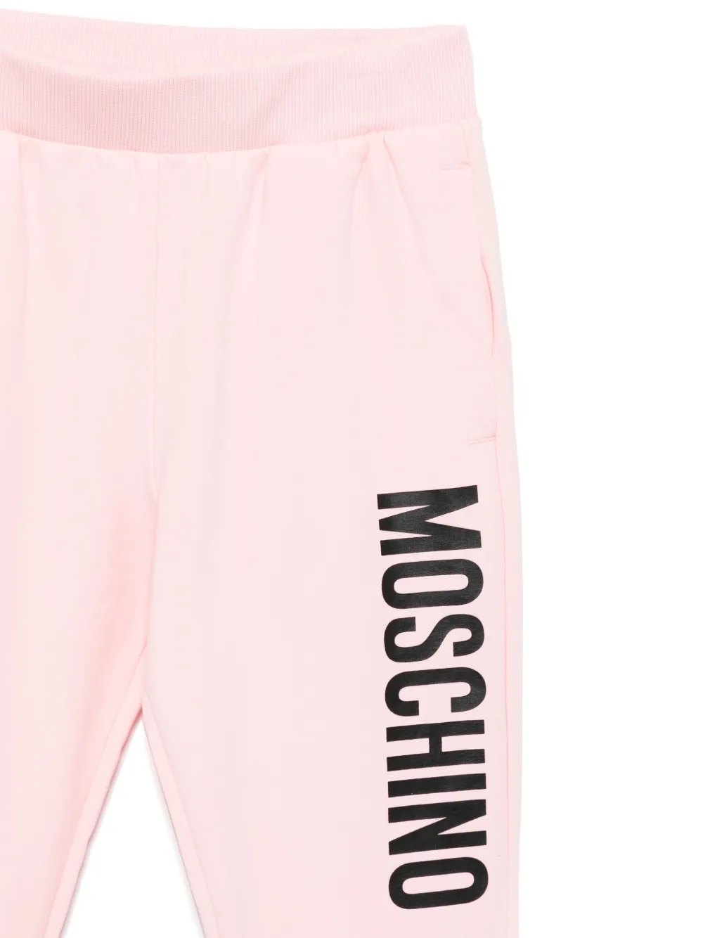 Moschino Kids Trainingspak met logoprint Roze