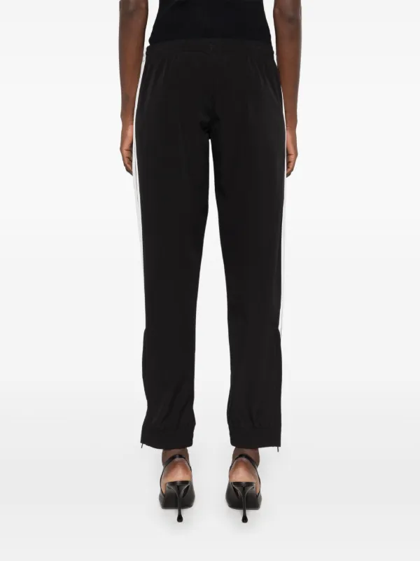 Balenciaga logo-embroidered Track Pants | Black | FARFETCH
