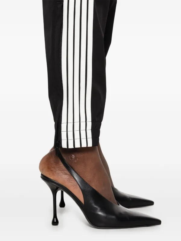 パンツ BALENCIAGA SOFT PINSTRIPED BLACK PANTS WITH LOGO Soft pinstriped black pants with logo | Parallel