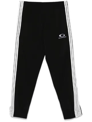 パンツ Balenciaga Soft Pinstriped Black Pants With Logo Balenciaga Soft pinstriped black pants with logo | TheDoubleF