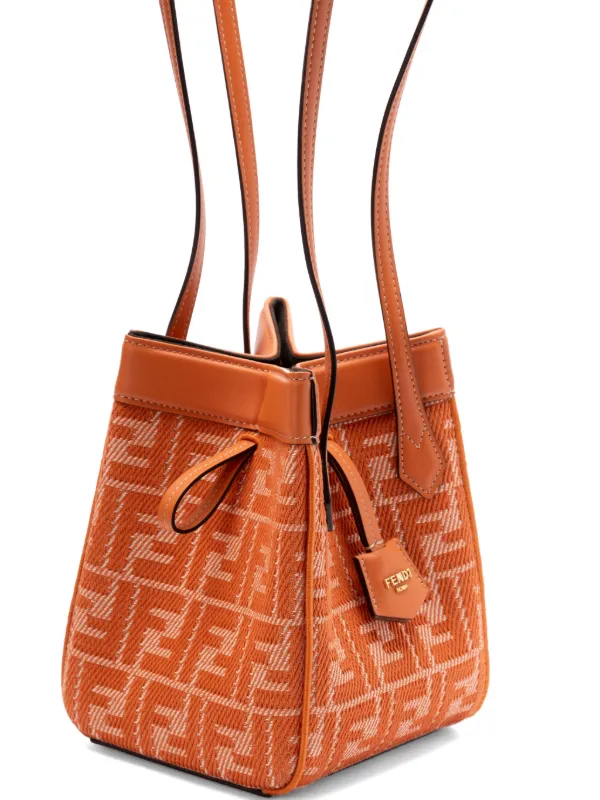 ショルダーバッグ・ポシェット Fendi Fendi Origami Shoulder Bag FENDI Origami Mini Leather Shoulder Bag