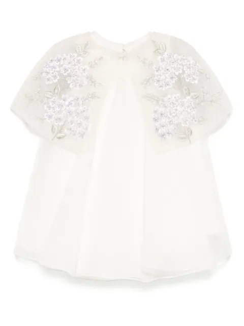 MAISON AVA vestido con mostacillas bordadas