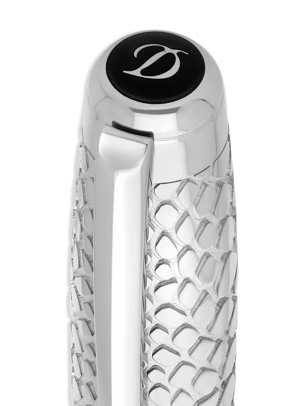 St Dupont Line D Eternity Pen In Silver