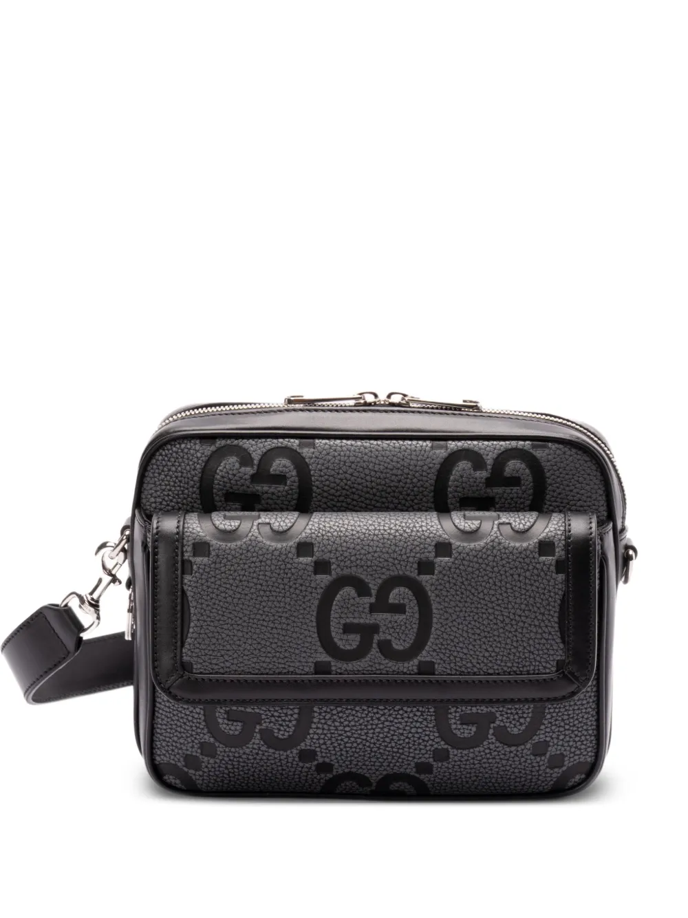 Gucci Leren messengertas Grijs