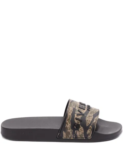 Givenchy logo-embossed slides 
