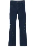 LIU JO decorative-buttons jeans - Blue