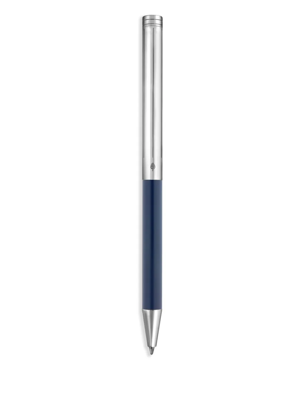 St Dupont Palladium Lacquer Classique Ballpoint Pen In Silver