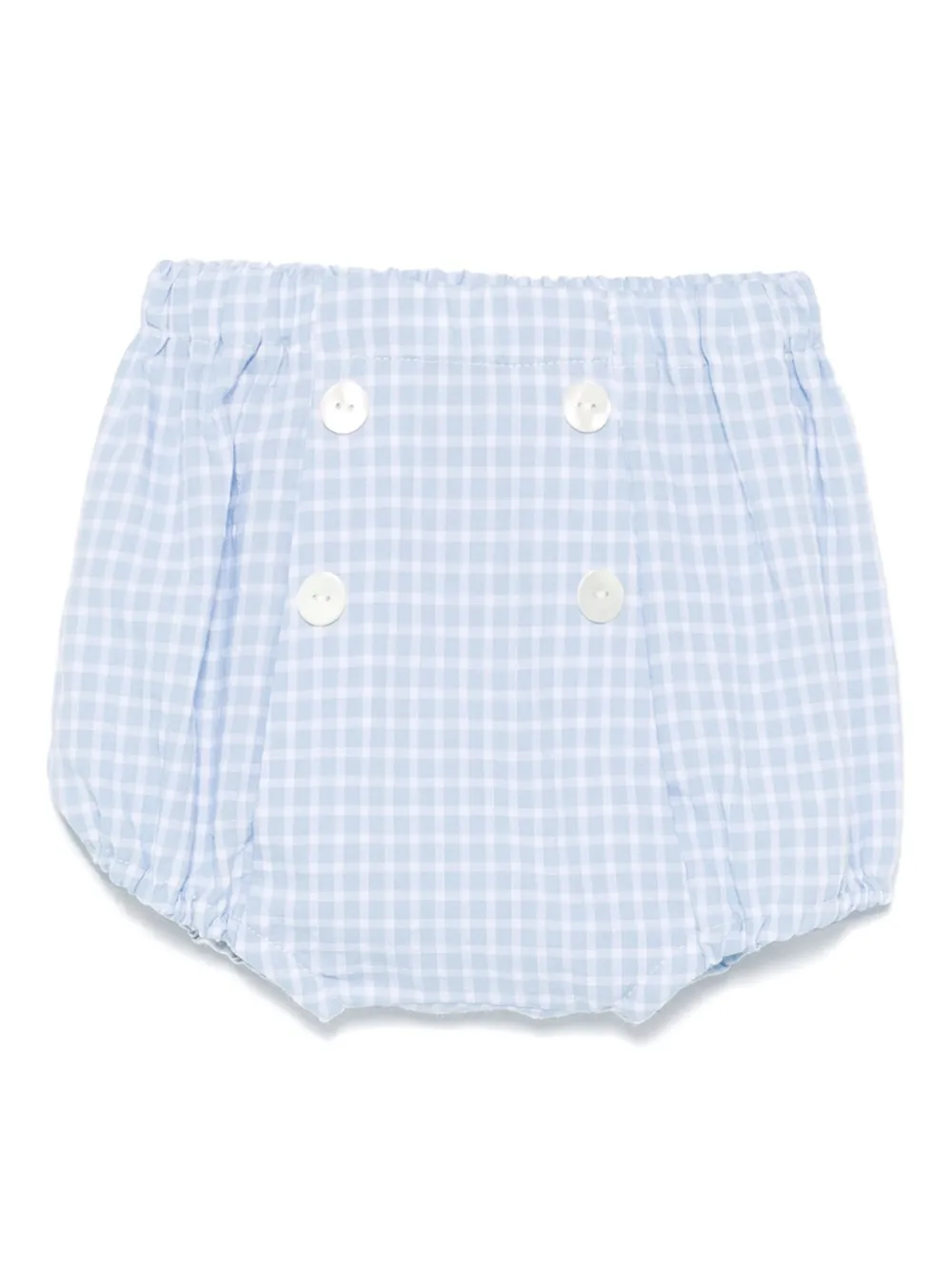 Siola gingham-pattern shorts | Blue | Image 1