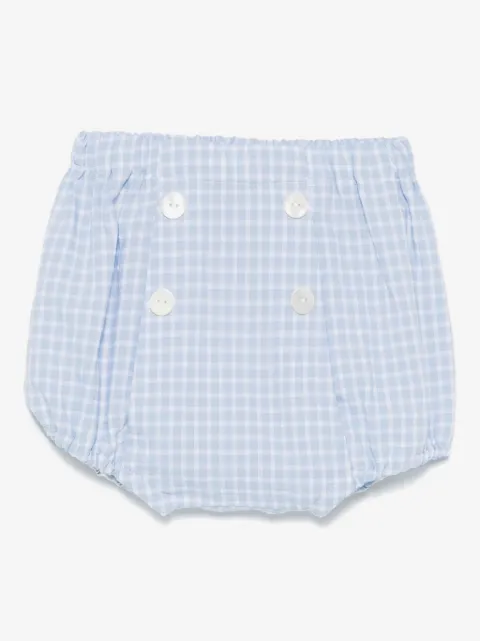 Siola gingham-pattern shorts
