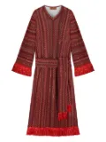 Missoni Kids zigzag dress - Red