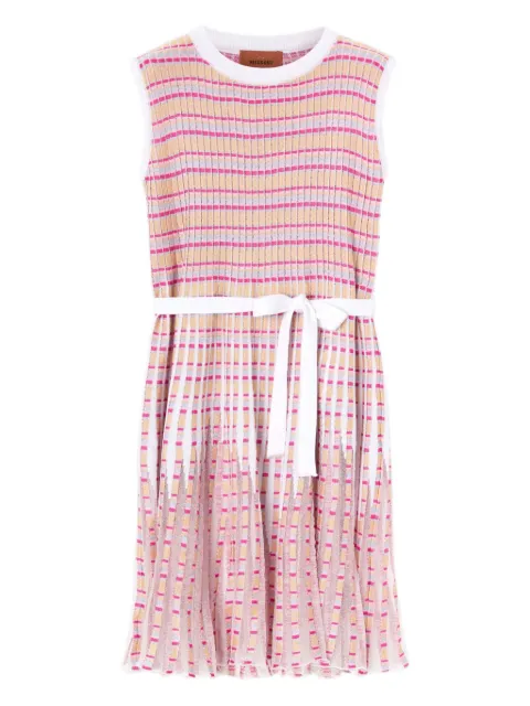Missoni Kids striped knitted dress