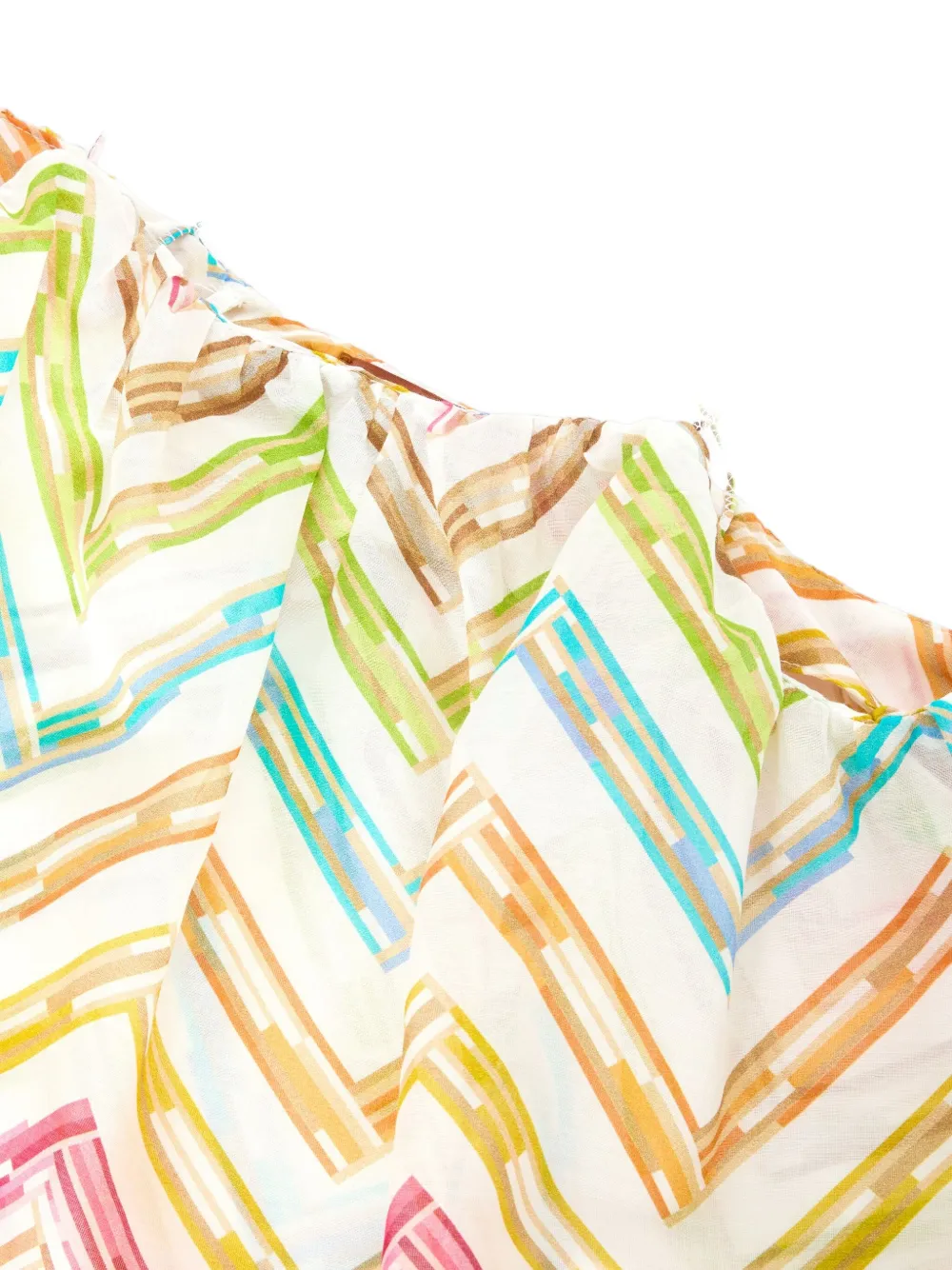 Missoni Kids Twee broekjes met chevron streep Bruin
