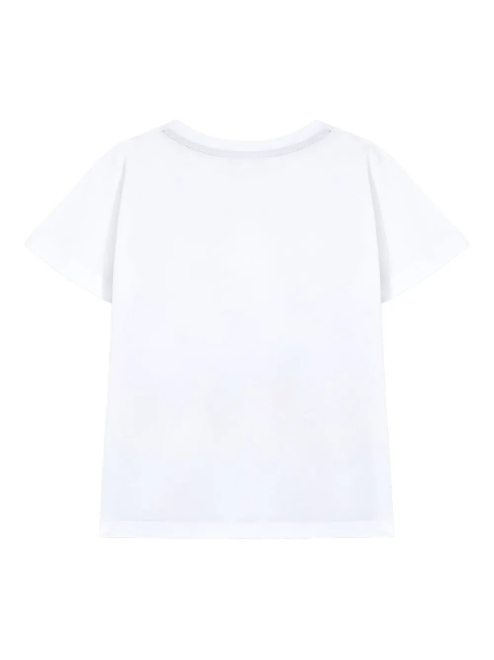 Missoni Kids T-shirt met print Wit