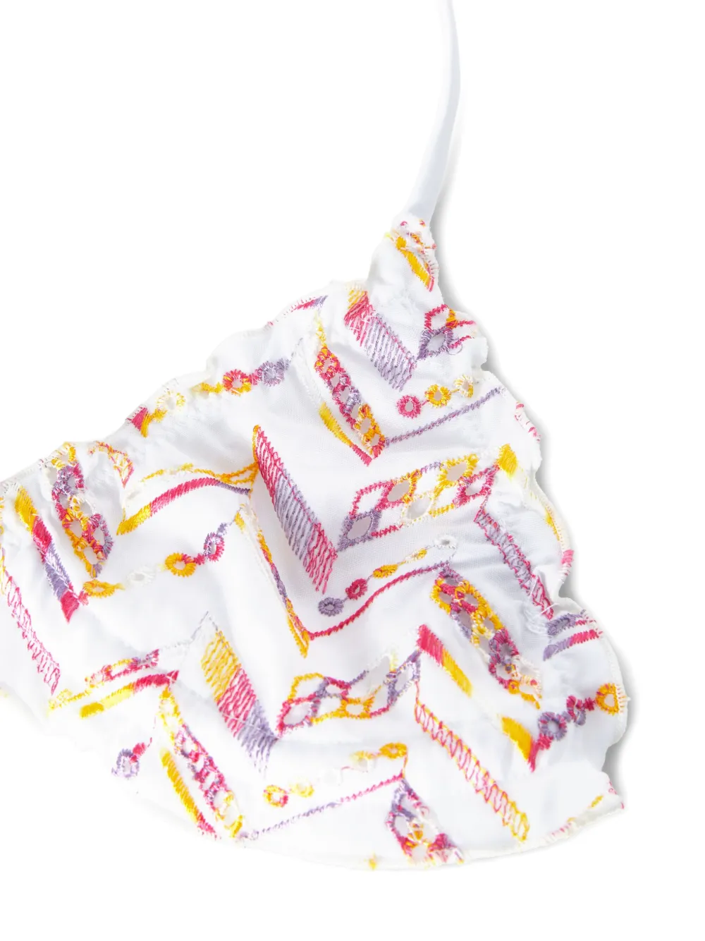 Missoni Kids Bikini met borduurwerk Wit