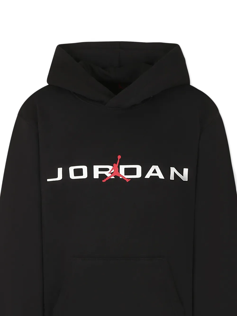 Jordan Kids Hoodie met logo Zwart