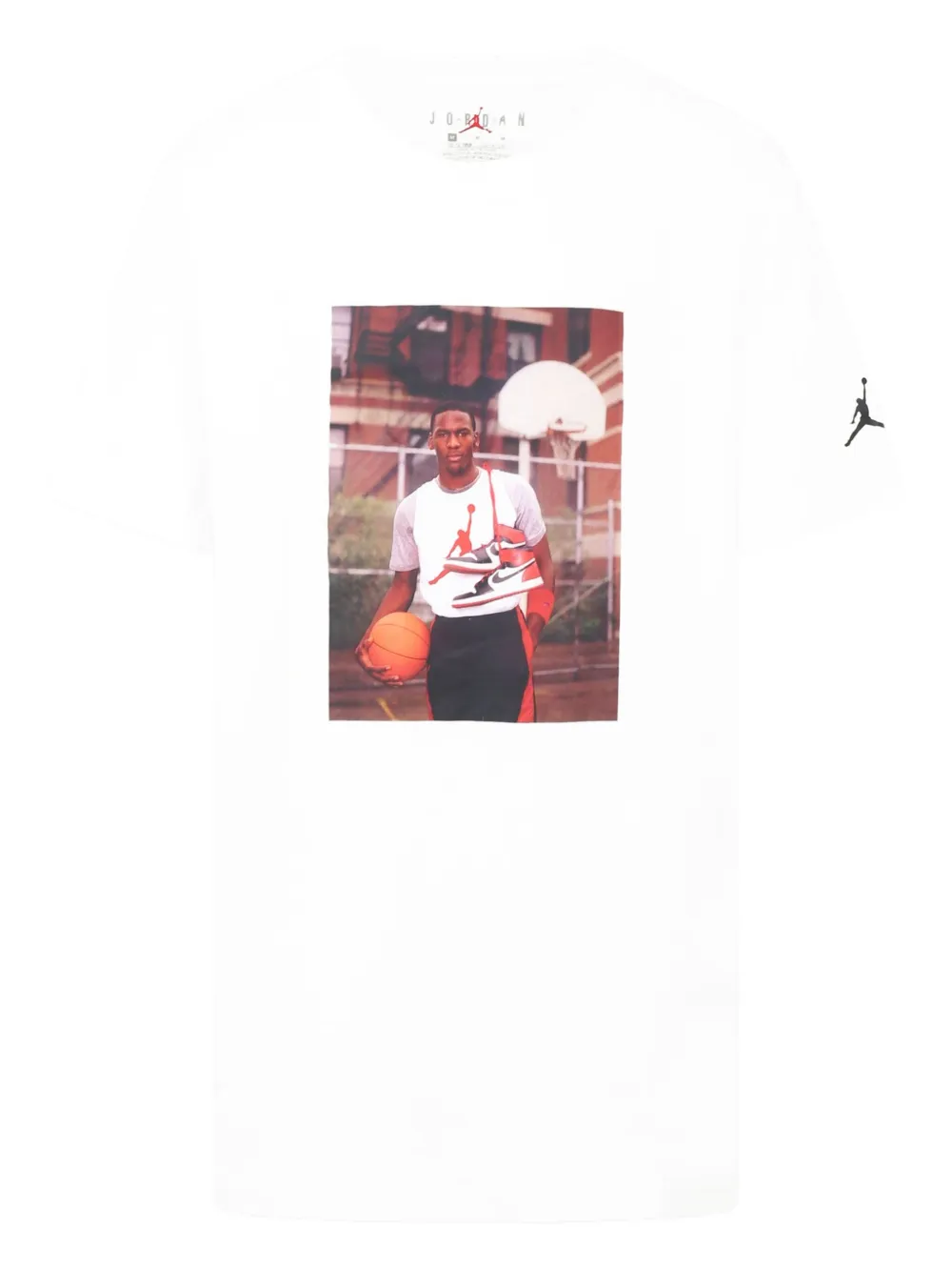Jordan Kids graphic stamp t-shirt | White | Image 1