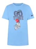 Nike Kids crew-neck T-shirt - Blue